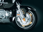 Kuryakyn Chrome Brake Rotor Covers '01-'17 Honda GL1800/'13-'16 F6B (7450)