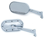 Kuryakyn Custom Heavy Industry Chrome Mirrors (1736)