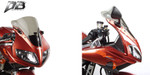 Zero Gravity Double Bubble Dark Smoke Windscreen (16-172-19)