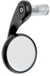 Todds Shooter Left Black Bar End Mirror (BSML-2)