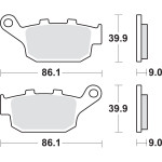 SBS LS - Sintered Brake Pads (881LS)