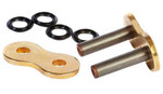 RK 530 Max-Z Rivet-Style Gold Connecting Master Link (530MAXZ-RL-G)