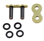 RK 520 Max-X Rivet Gold Connecting Master Link (520MAXX-RL-G)
