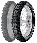 Pirelli Scorpion MX Extra-X Mid-Soft/Mid Hard Rear Tire 100/90-19 (2588700)