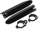 UFO Black Plastic Front Fork Tube Protectors (KA03711#001)