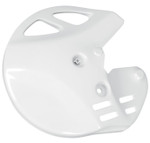 UFO White Plastic Front Brake Disc Cover (YA02867#046)