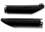 UFO Black Plastic Front Fork Slider Protectors (HO03672#001)