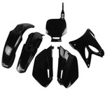 UFO Complete Black Plastic Body Kit for '02-14 YZ85 (YAKIT306@001)