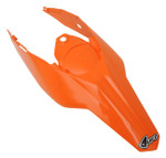 UFO KTM Orange MX Rear Fender with Side Panels (KT03080#127)