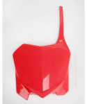 UFO Red Plastic Front Number Plate (HO04639#070)