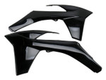 UFO Black Plastic Radiator Shrouds/Covers (KT03066#001)