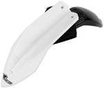 UFO White/Black Plastic Front Fender (HU03339#041)