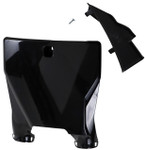 UFO Stadium Black Plastic Front Number Plate (HU03373#001)