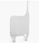 UFO White Plastic Front Number Plate (HO02683#041)