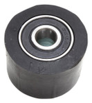 UFO Black Plastic Chain Roller (YA04864-001)
