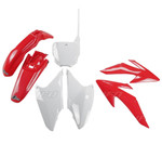 UFO Complete Red/White Plastics Body Kit (HOKIT117@999)