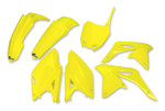 UFO Complete Fluorescent Yellow Plastic Body Kit '08-17 RM-Z 450 (SUKIT417@DFLU)