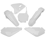 UFO Restyle White Complete Body Plastics Kit for '00-23 RM85 (SUKIT405K@041)