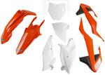 UFO Complete Orange/White/Black Plastic Body Kit (KTKIT519@999)
