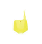 UFO Neon Yellow Plastic Front Number Plate (SU03926-102)