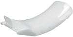 UFO Plastic Neutral White Rear Shock Mud Plate for '03-21 CR85 (HO04624#280)