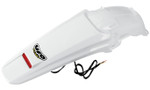 UFO White Plastic Rear Fender w/LED Light (HO04603#041)