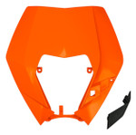 UFO Headlight Front Plastic Orange (KT04090#127)