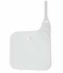 UFO White Plastic Front Number Plate for '85-94 CR125/CR250/CR500 (HO02607#041)