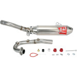 Yoshimura RS-2 ATV/UTV Exhaust System SS/Aluminum/Aluminum Signature (2376513)