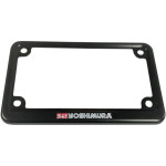 Yoshimura License Plate Frame - Black Aluminum (070BG-LPF-K)