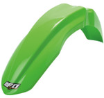 UFO Green Plastic Front Fender for '09-12 Kawasaki KX250F/KX450F (KA03796#026)