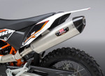 Yoshimura R-77 Stainless/Carbon Works Finish Race Slip-On Muffler (19701BD520)