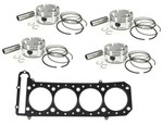 Wiseco Piston Kit +2mm 1109cc (78mm) 12:1 (R1052)