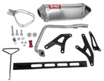 Yoshimura TRC Tri-Oval Stainless Exhaust System '03-24 Honda Ruckus 50 (1290075)