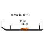 Woodys Mini Sled Standard Runners (RUY-0120)