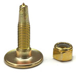 Woodys 1.075" Gold Digger Traction Master Carbide Studs 144 Pack (GDP6-1075-C)