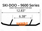 Woodys Executive Series 8" Carbide Wear Bar Runners - 60 Degree (WSD-9600)