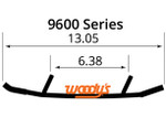 Woodys Ace 8" Carbide Wear Bar Runners (AS8-9600)