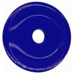 Woodys Round Grand Digger Blue Aluminum Backer Support Plates 48pk (ARG-3795-48)