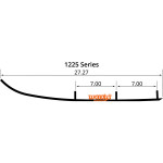 Woodys Ace 6" Carbide Wearbar Runners (AP6-1225)