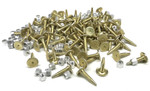 Woodys 1.325" Gold Digger Traction Master Carbide Studs | 96 Pack (GDP6-1325-BS)