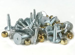 Woodys 1.175" Mega-Bite 5/16" Carbide Studs 96 Pack (MEG-1175-B)