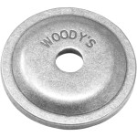 Woodys Round Natural Grand Digger Support Plates 84 Pack (ARG-3775-84)