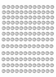 Woodys Round Digger 5/16" Aluminum Support Backer Plates 144-Pack (AWA-3775-C)