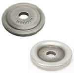 Woodys Round Digger 5/16" Natural Aluminum Support Plates 24 Pack (AWA-3775)