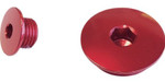 Works Connection Red Aluminum Engine Plug Set (24-525)