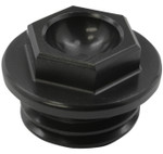 Works Connection Black Aluminum Oil Filler Plug (24-021)