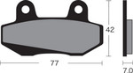 Vesrah Non-Sintered/Semi-Metallic Brake Pad (VD-131)