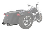 Vance & Hines 4" Twin Slash Trike Chrome Slip-On Mufflers (16796)