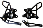 Vortex Black 2.0 Rearsets for '11-23 Suzuki GSX-R600/GSX-R750 (RS582K)